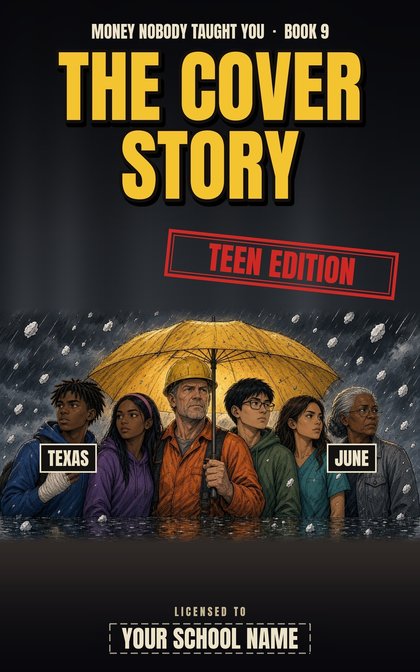 Book 9 cover: The Cover Story